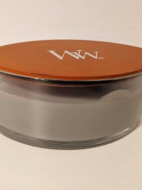 Woodwick Candle, Lavender and Cedar 16 once Candle, Grey, Crackles as it Burns